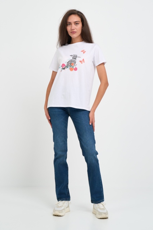 Lee Cooper - Tricou dama cu imprimeu grafic - Img 6