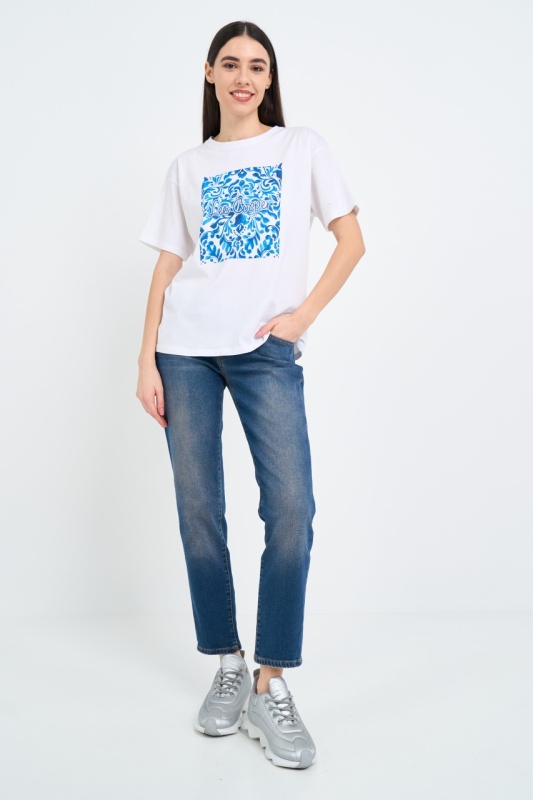 Lee Cooper - Tricou dama cu imprimeu logo - Img 7
