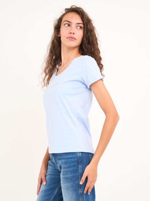 Lee Cooper - Tricou dama cu maneca scurta si detalii - Img 4