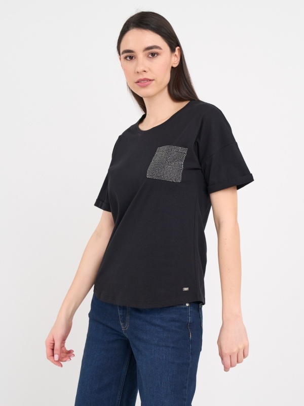 Lee Cooper - Tricou dama cu maneca scurta si detalii - Img 7