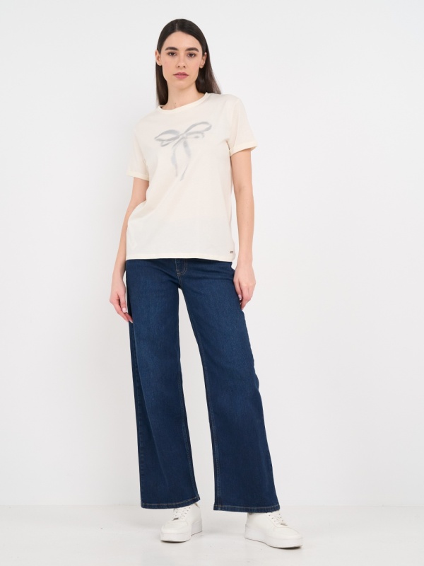 Lee Cooper - Tricou dama cu maneca scurta si detalii - Img 8