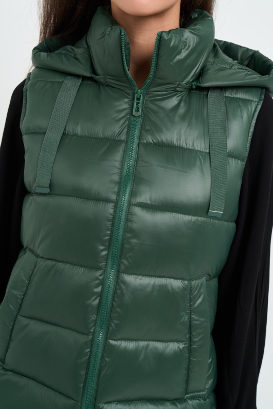 Lee Cooper - Vesta dama cu gluga si buzunare - Img 4