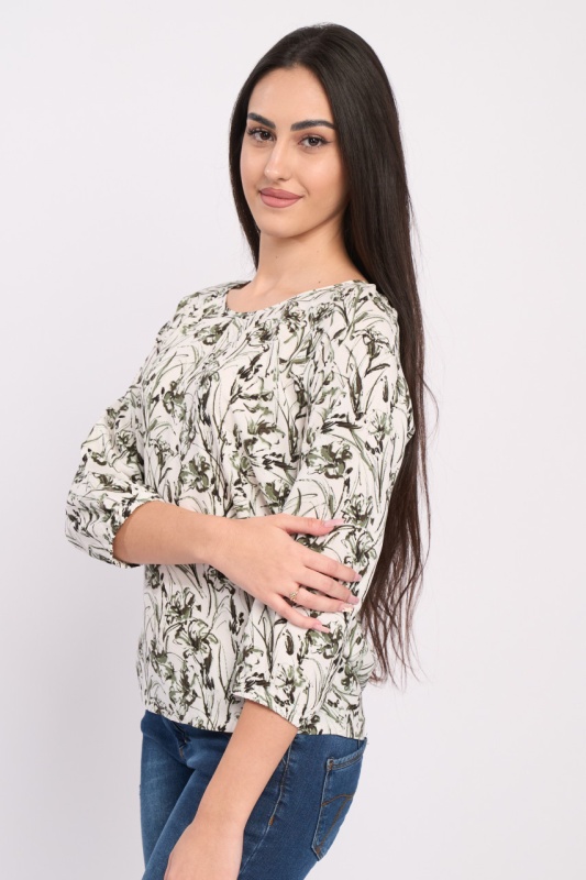 Timeout - Camasa cu maneca lunga dama cu model floral - Img 5