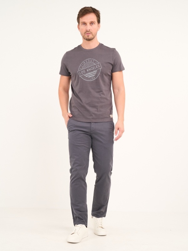 Timeout - Pantaloni lungi barbat cu buzunare oblice - Img 6