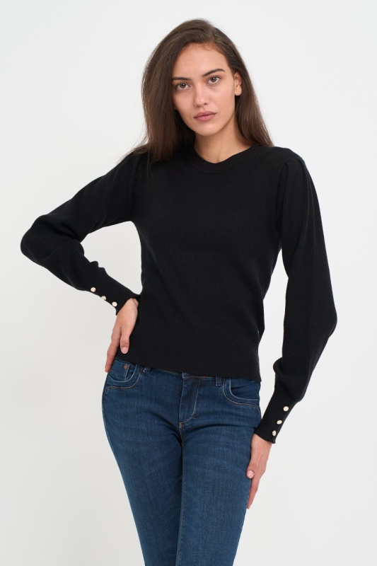 Timeout - Pulover dama de culoare uniforma
