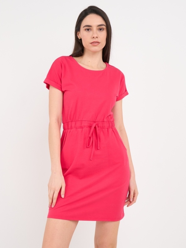 Timeout - Rochie dama de culoare uniforma - Img 2