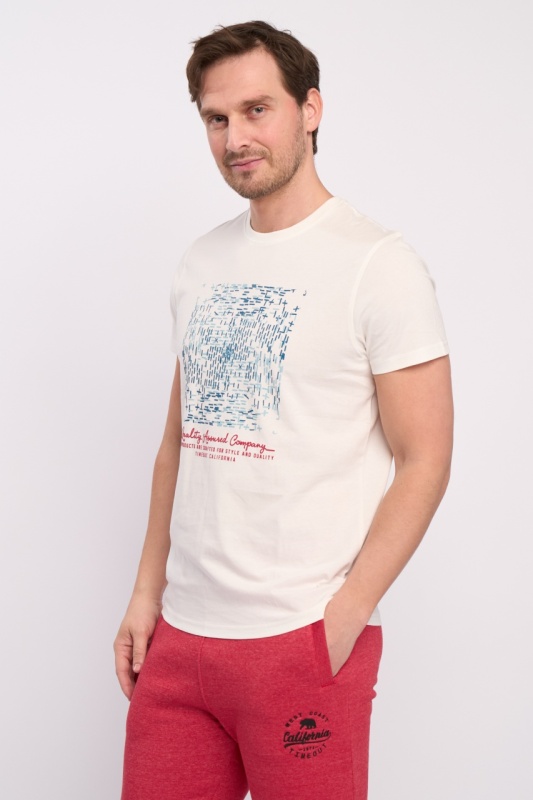 Timeout - Tricou barbat cu maneca scurta si detalii grafice - Img 5