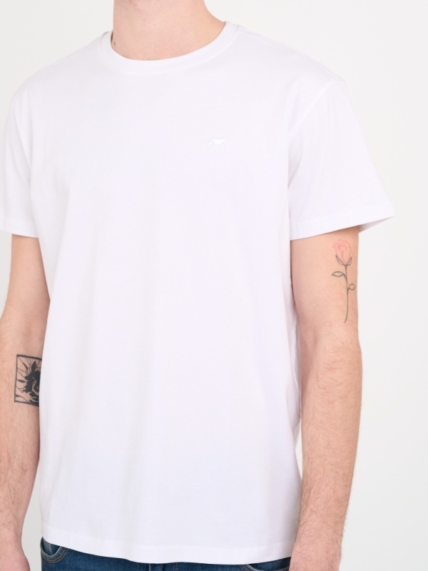 Timeout - Tricou barbat cu maneca scurta si detalii logo - Img 4