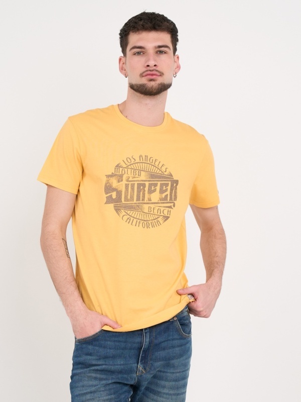 Timeout - Tricou barbat cu maneca scurta si imprimeu grafic - Img 8