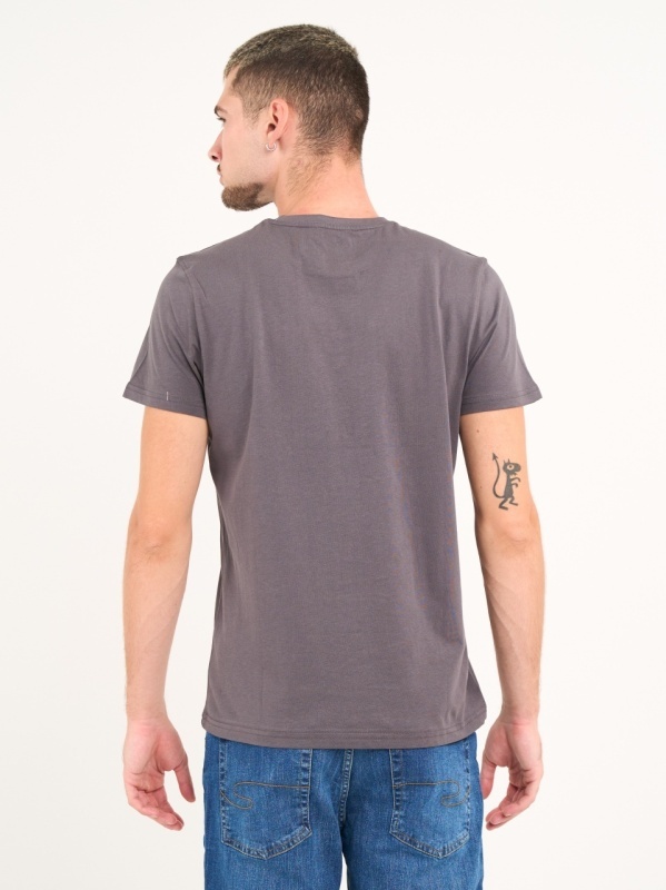 Timeout - Tricou barbat cu maneca scurta si imprimeu - Img 3
