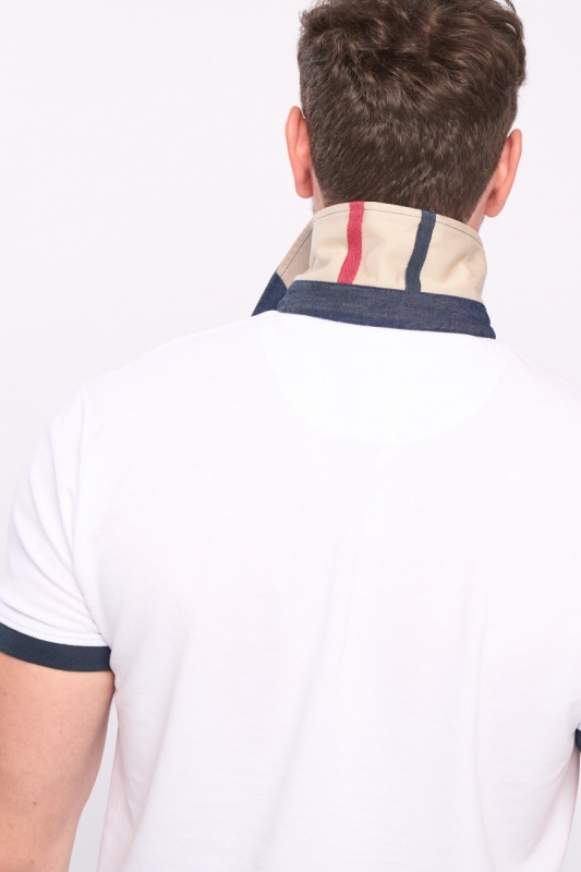 Timeout - Tricou barbat polo cu imprimeu logo - Img 5