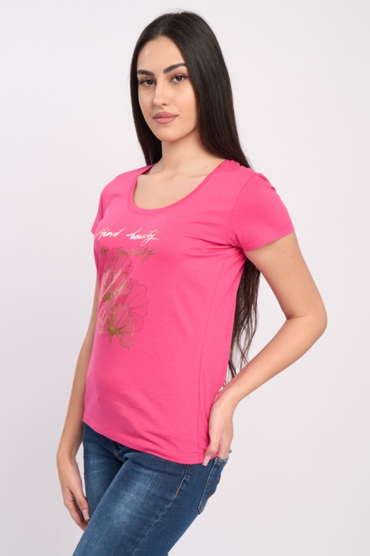 Timeout - Tricou dama maneca scurta cu mesaj imprimat - Img 4