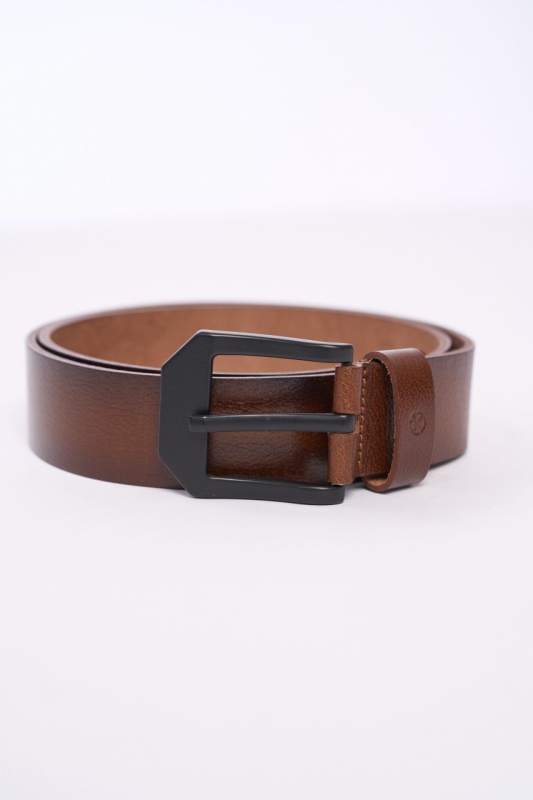 Kenvelo - Curea barbat din piele cu logo aplicat - Img 3
