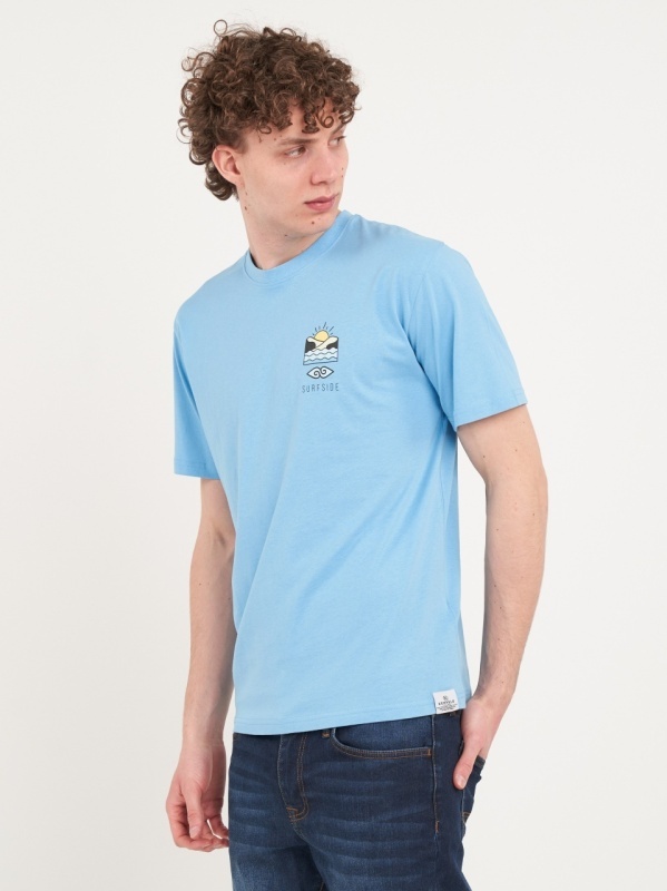 Kenvelo - Tricou barbat cu maneca scurta si imprimeu - Img 5