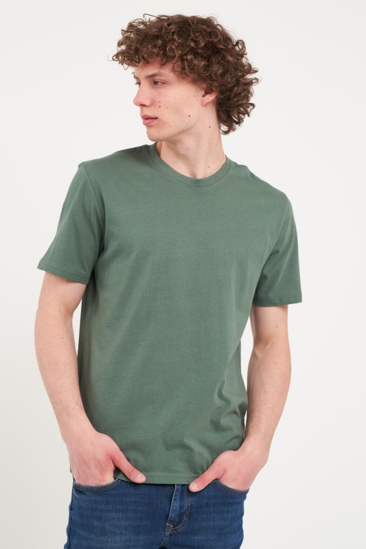 Kenvelo - Tricou barbat de culoare uniforma - Img 6