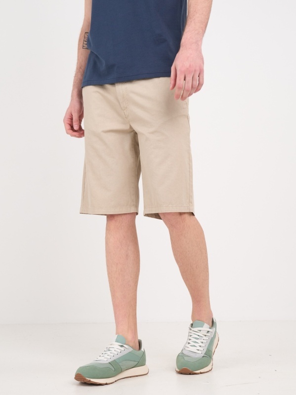Lee Cooper - Bermude barbat de culoare uniforma - Img 7