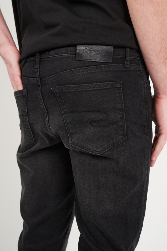 Lee Cooper - Blugi barbat skinny de culoare inchisa - Img 7