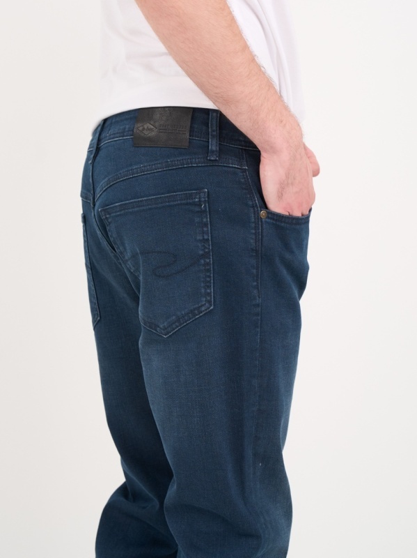 Lee Cooper - Blugi barbat slim de culoare inchisa - Img 3