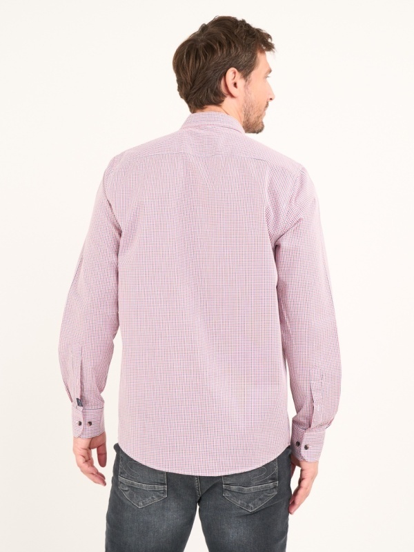 Lee Cooper - Camasa barbat cu carouri si detalii logo - Img 3