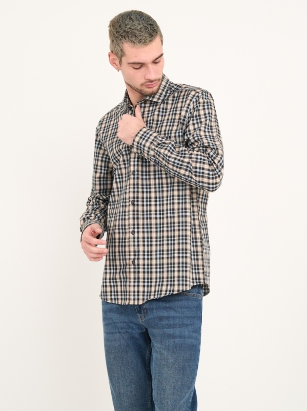 Lee Cooper - Camasa barbat cu maneca lunga si carouri - Img 6