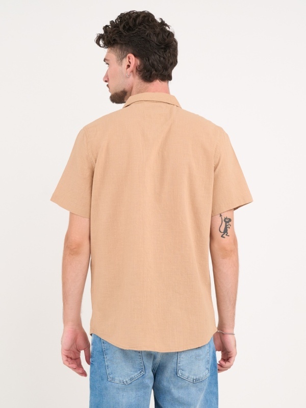 Lee Cooper - Camasa barbat cu maneca scurta si detalii logo - Img 2