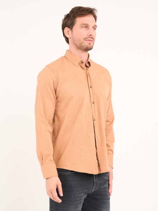 Lee Cooper - Camasa barbat maneca lunga de culoare uniforma - Img 6