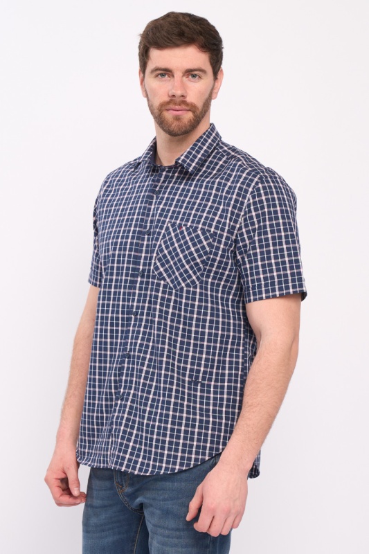 Lee Cooper - Camasa barbat regular cu maneca scurta cu buzunar - Img 7
