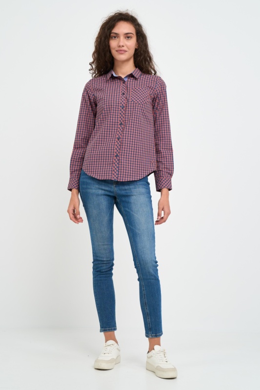 Lee Cooper - Camasa dama cu model in carouri mici - Img 7