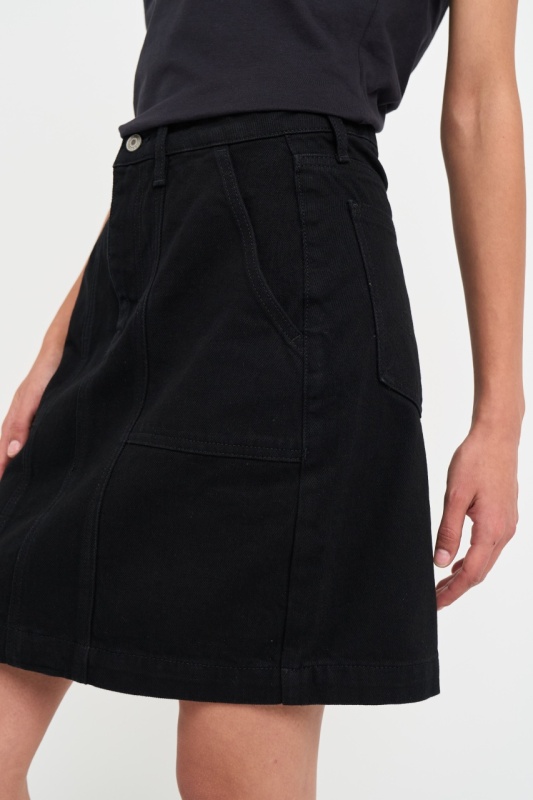 Lee Cooper - Fusta dama din denim cu buzunare - Img 2