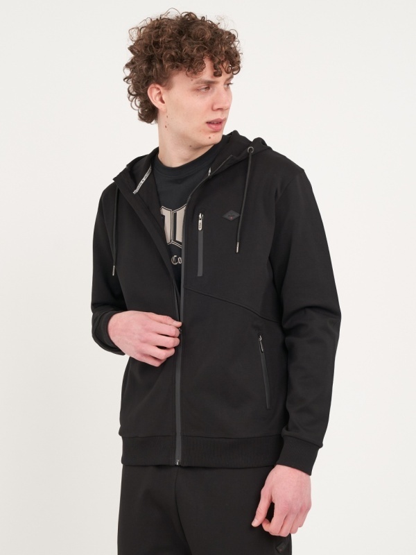 Lee Cooper - Hanorac barbat cu gluga si detalii tehnice - Img 6