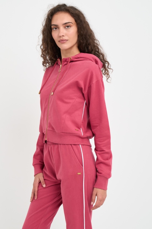 Lee Cooper - Hanorac dama cu fermoar si gluga - Img 3
