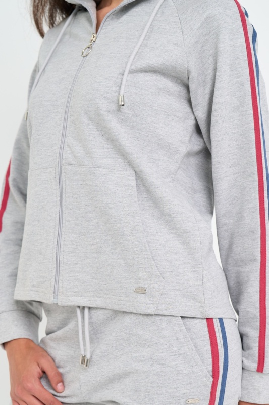 Lee Cooper - Hanorac dama cu model in dungi - Img 4