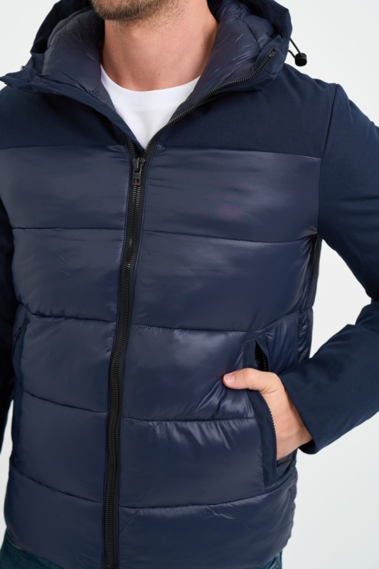 Lee Cooper - Jacheta barbat cu gluga si buzunare in lateral - Img 5