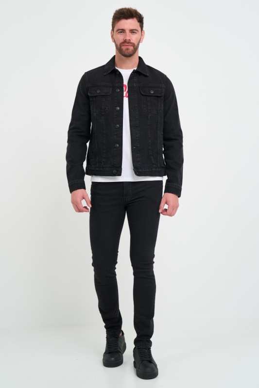 Lee Cooper - Jacheta barbat din denim cu buzunare - Img 10