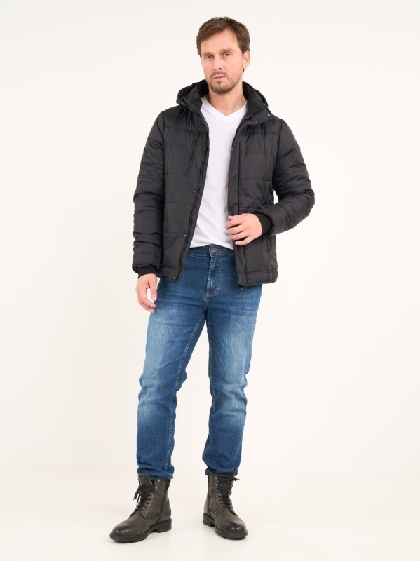 Lee Cooper - Jacheta barbat groasa cu gluga si buzunare - Img 9
