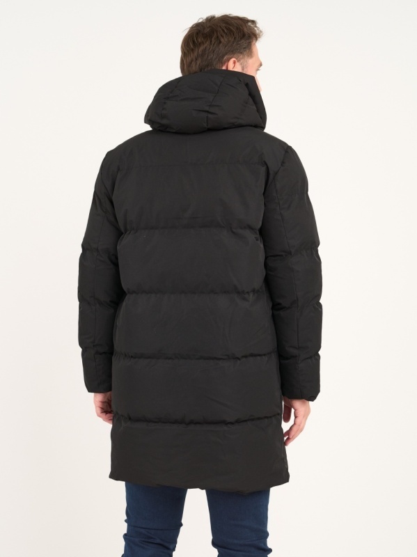 Lee Cooper - Jacheta barbat lunga cu buzunare si gluga - Img 4