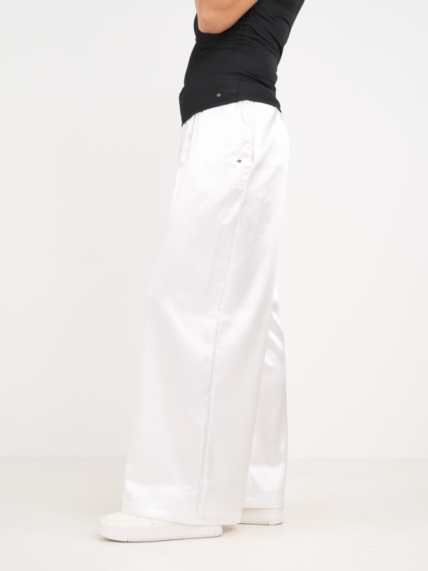 Lee Cooper - Pantaloni lungi dama cu buzunare de culoare uniforma - Img 5