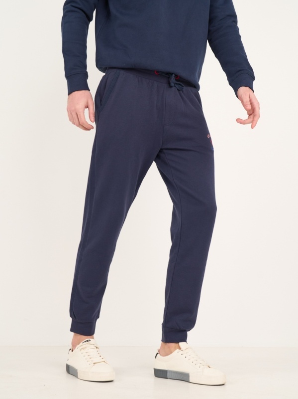 Lee Cooper - Pantaloni sport barbat cu logo si buzunare - Img 7