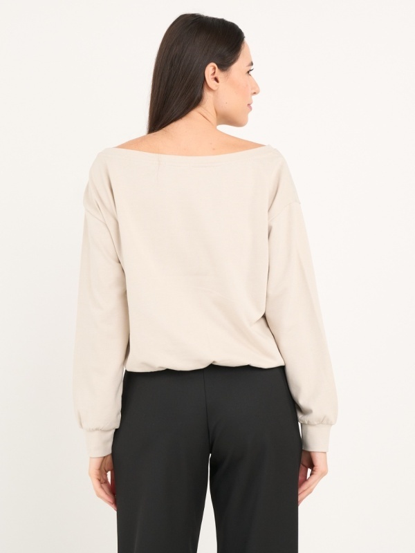Lee Cooper - Pulover dama de culoare uniforma - Img 2