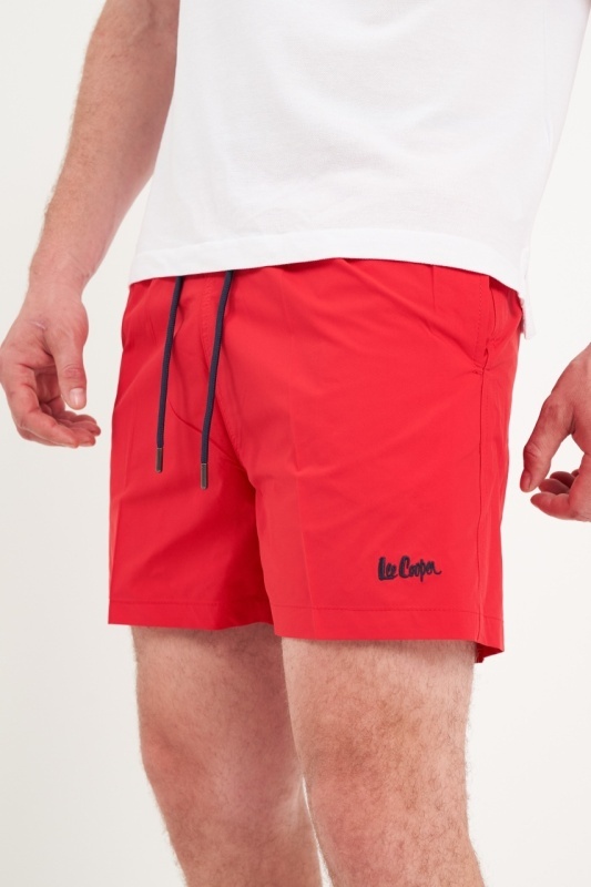 Lee Cooper - Sort de baie barbat de culoare uniforma cu logo - Img 2