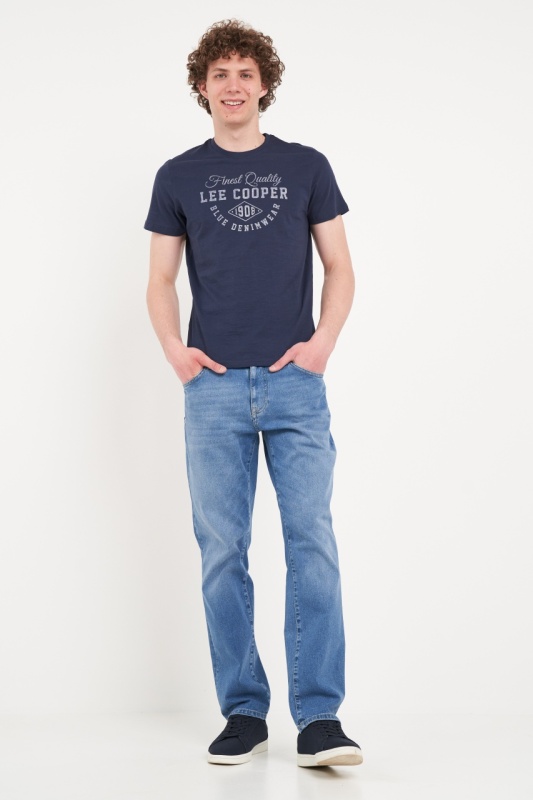 Lee Cooper - Tricou barbat cu imprimeu logo - Img 6
