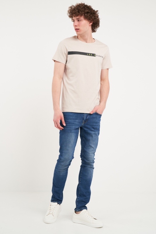Lee Cooper - Tricou barbat cu imprimeu logo - Img 6