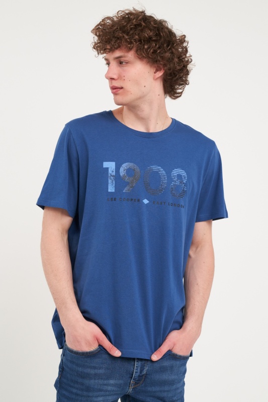 Lee Cooper - Tricou barbat cu imprimeu logo - Img 3