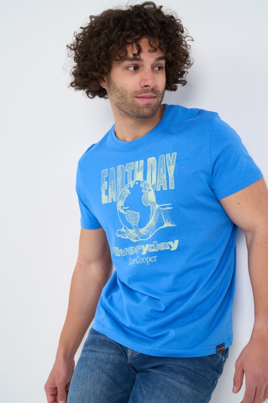 Lee Cooper - Tricou barbat cu imprimeu - Img 2