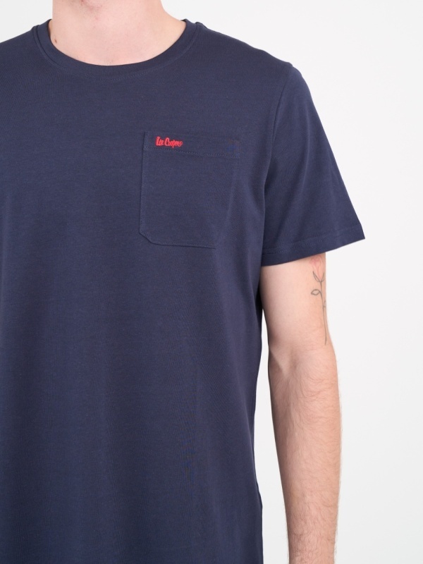 Lee Cooper - Tricou barbat cu maneca scurta si buzunar - Img 2