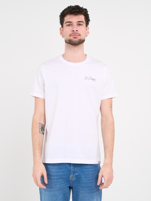 Lee Cooper - Tricou barbat cu maneca scurta si detalii logo - Img 7