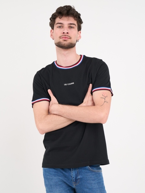 Lee Cooper - Tricou barbat cu maneca scurta si detalii logo - Img 7