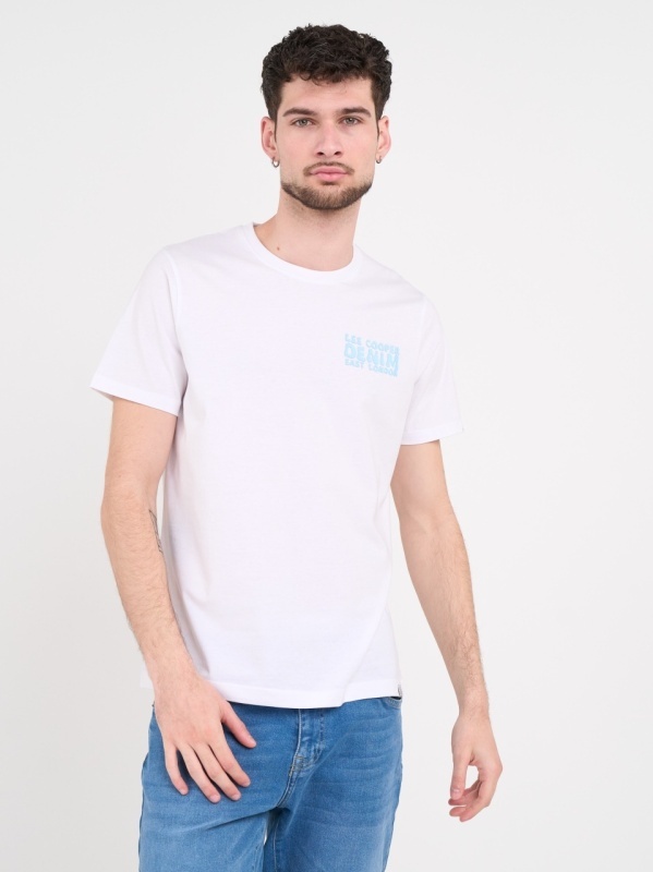 Lee Cooper - Tricou barbat cu maneca scurta si imprimeu grafic - Img 6