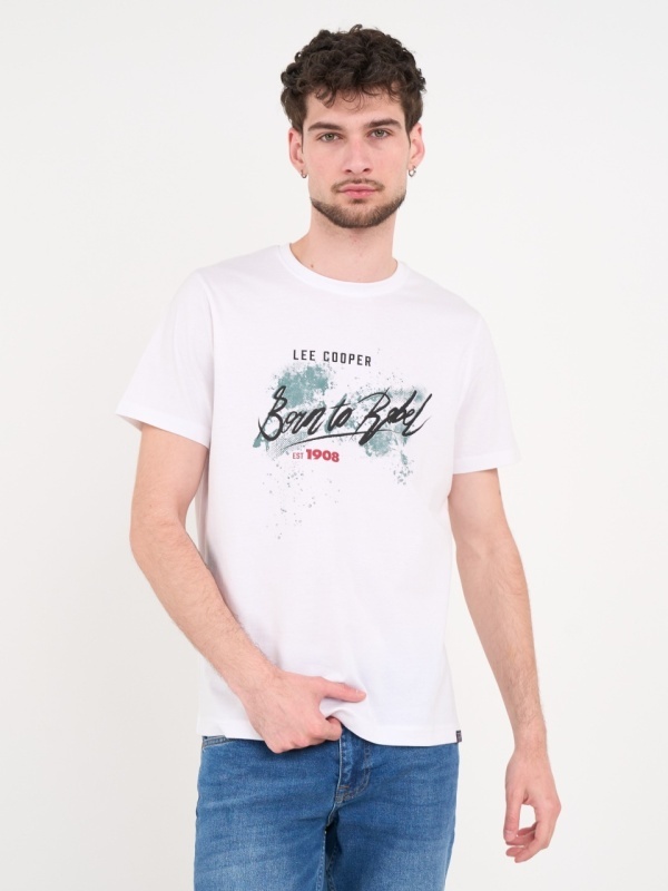 Lee Cooper - Tricou barbat cu maneca scurta si imprimeu - Img 5