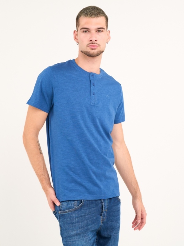 Lee Cooper - Tricou barbat cu maneca scurta si nasturi - Img 6